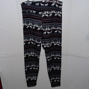NWT high rise Christmas leggings